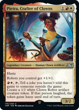 Pietra, Crafter of Clowns (176) (Unfinity)