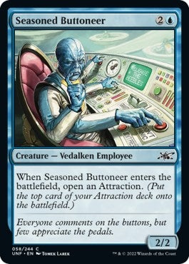 Seasoned Buttoneer (58) (Unfinity)