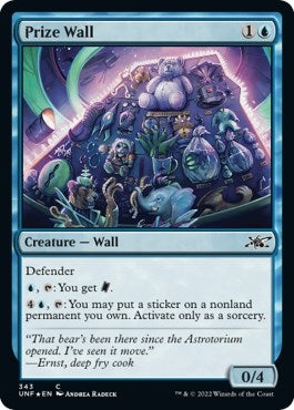 Prize Wall (Galaxy Foil) (343) (Unfinity)