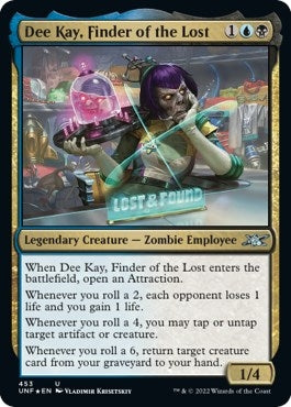 Dee Kay, Finder of the Lost (Galaxy Foil) (453) (Unfinity)