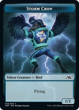 Storm Crow Token (5) (Unfinity)