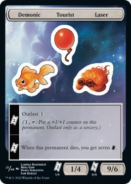 Demonic Tourist Laser (21) (Unfinity)