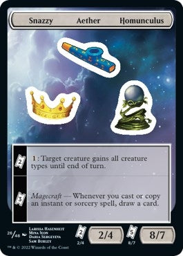 Snazzy Aether Homunculus (26) (Unfinity)
