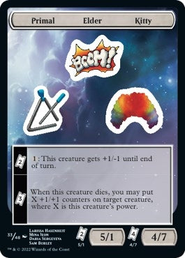 Primal Elder Kitty (33) (Unfinity)