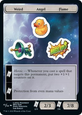 Image for Weird Angel Flame (42) - Magic: The Gathering