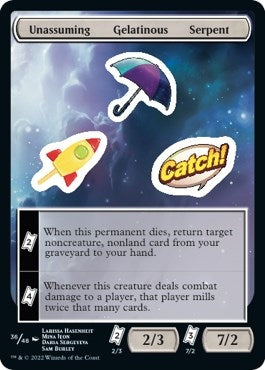 Image for Unassuming Gelatinous Serpent (36) - Magic: The Gathering