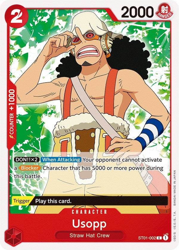 Image for Usopp (ST01-002) (Starter Deck 1: Straw Hat Crew) - One Piece Card Game