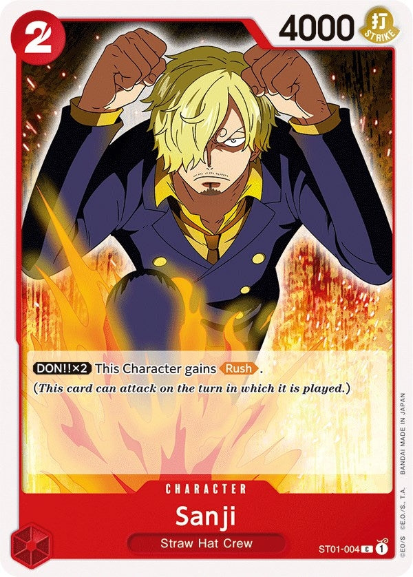 Image for Sanji (ST01-004) (Starter Deck 1: Straw Hat Crew) - One Piece Card Game