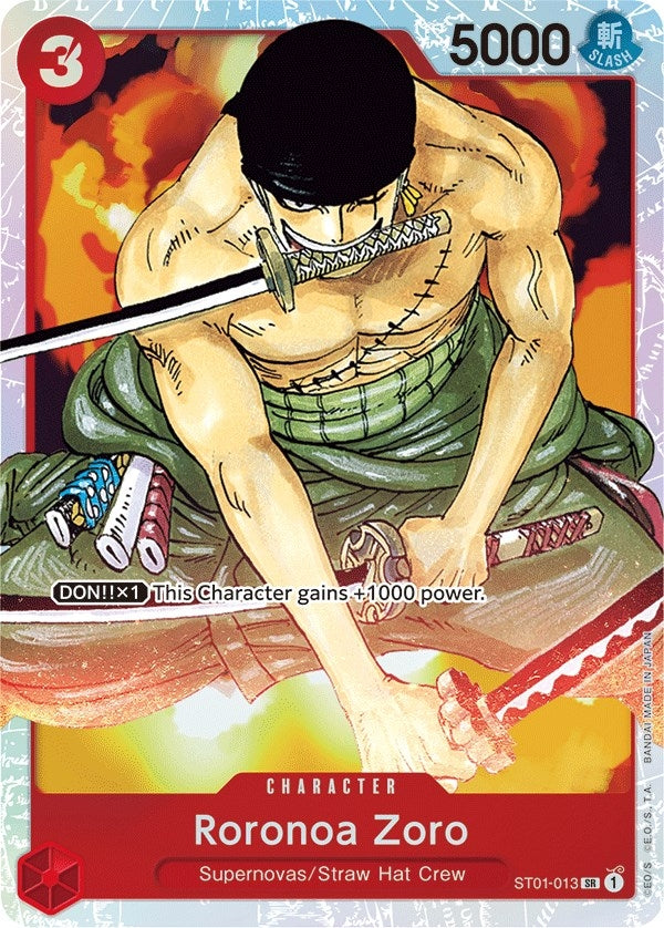 Roronoa Zoro (ST01-013) (Starter Deck 1: Straw Hat Crew)