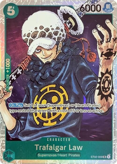 Image for Trafalgar Law (ST02-009) (Starter Deck 2: Worst Generation) - One Piece Card Game