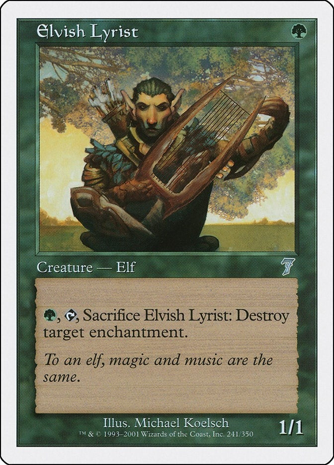 Elvish Lyrist (241) (7th Edition)