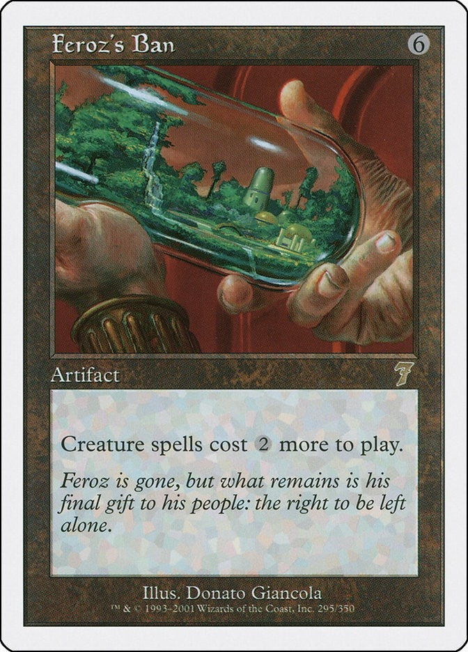 Feroz's Ban (295) (7th Edition)