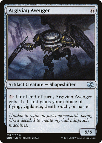 Argivian Avenger (232) (The Brothers' War)