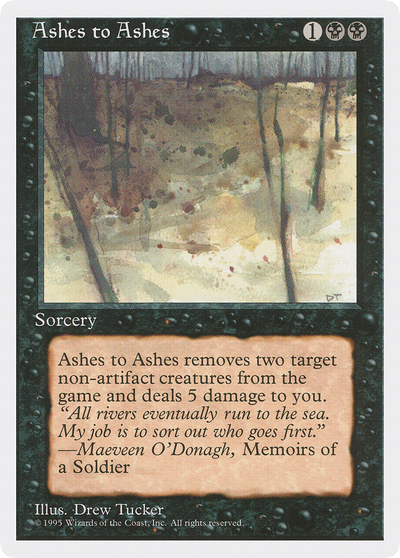 Ashes to Ashes (Fourth Edition)