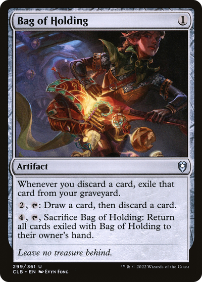 Bag of Holding (299) (Commander Legends: Battle for Baldur's Gate)