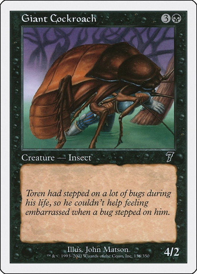 Giant Cockroach (138) (7th Edition)