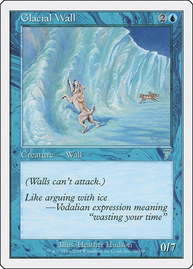 Glacial Wall (78) (7th Edition)