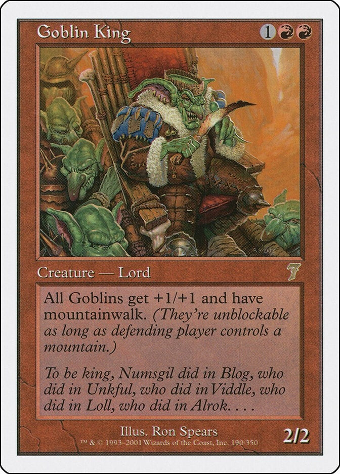 Goblin King (190) (7th Edition)