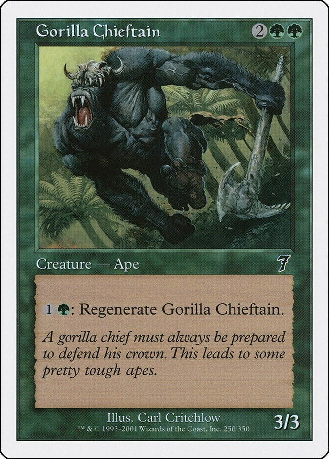 Gorilla Chieftain (250) (7th Edition)