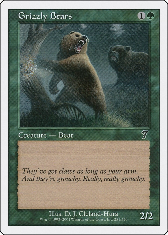 Grizzly Bears (251) (7th Edition)