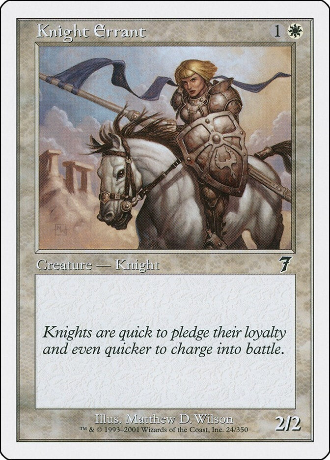 Knight Errant (24) (7th Edition)