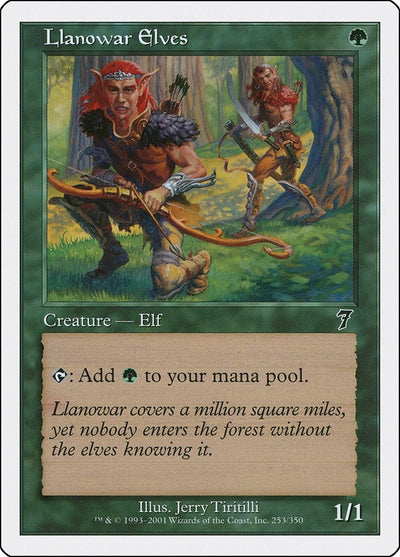 Llanowar Elves (253) (7th Edition)