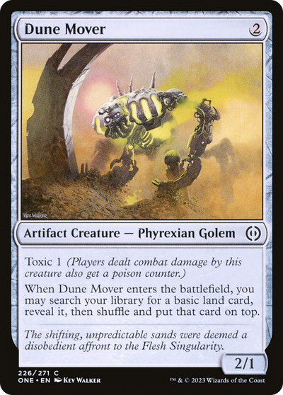 Dune Mover (ONE-226) - Phyrexia: All Will Be One Foil