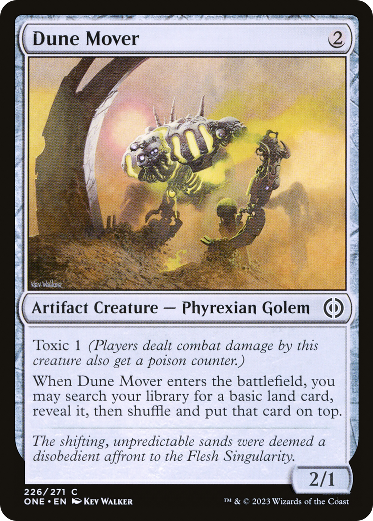 Dune Mover (ONE-226) - Phyrexia: All Will Be One Foil