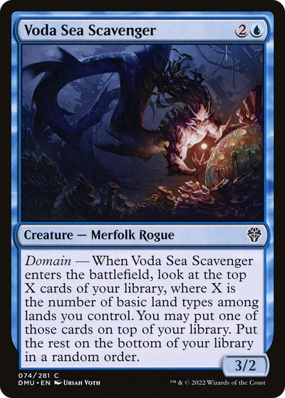Voda Sea Scavenger (DMU-074) - Dominaria United