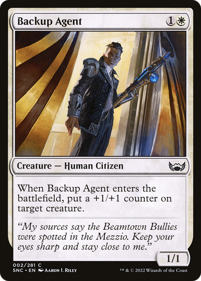 Backup Agent (2) (Streets of New Capenna)