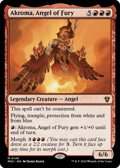 Akroma, Angel of Fury (146) (Commander: Murders at Karlov Manor)