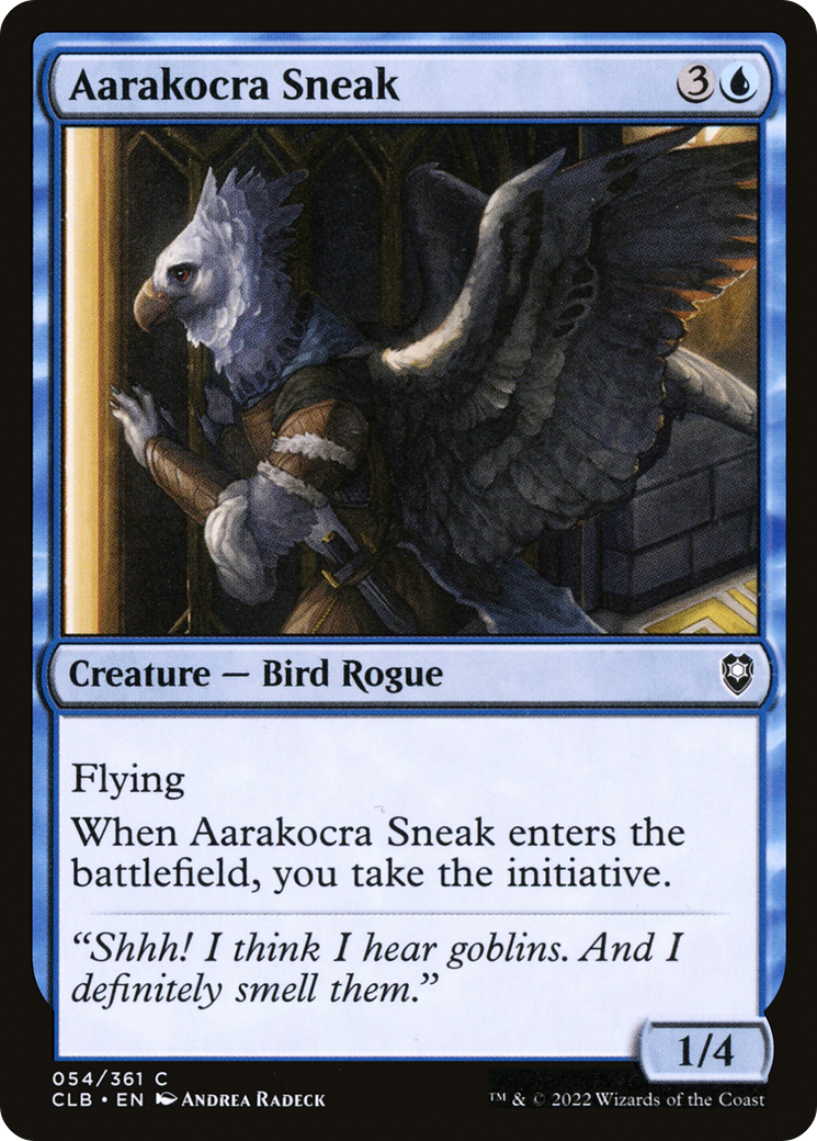 Aarakocra Sneak (54) (Commander Legends: Battle for Baldur's Gate)