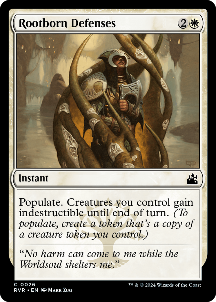 Rootborn Defenses (RVR-026) - Ravnica Remastered