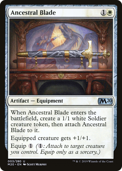 Ancestral Blade (3) (Core Set 2020)