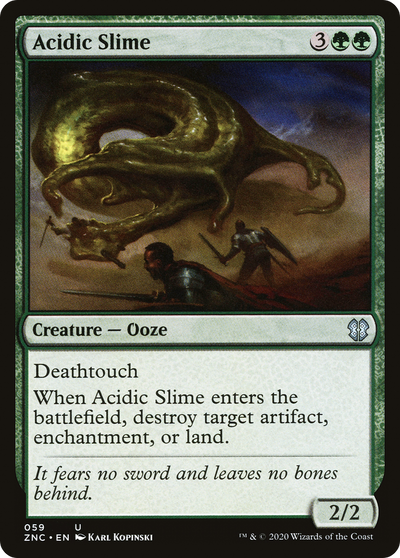 Acidic Slime (59) (Commander: Zendikar Rising)