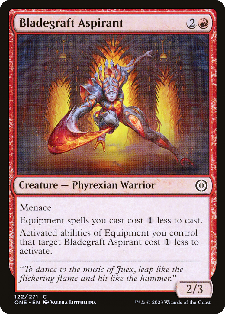 Bladegraft Aspirant (122) (Phyrexia: All Will Be One)