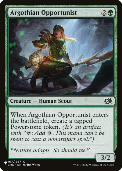 Argothian Opportunist (167/012) (The List Reprints)