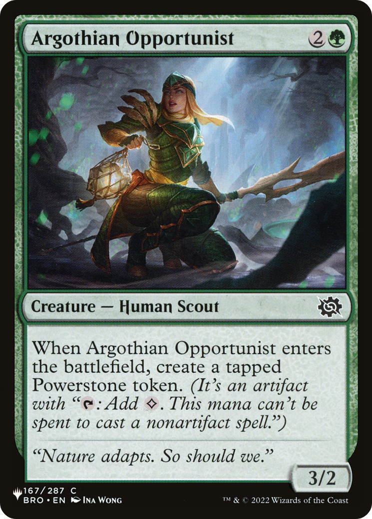 Argothian Opportunist (167/012) (The List Reprints)