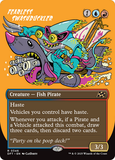 Fearless Swashbuckler (DFT-346) - Aetherdrift (Borderless)