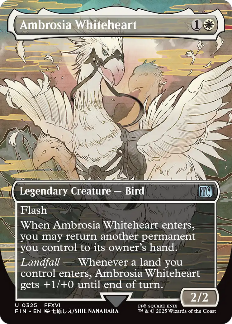 Ambrosia Whiteheart (Borderless) (325) (FINAL FANTASY)