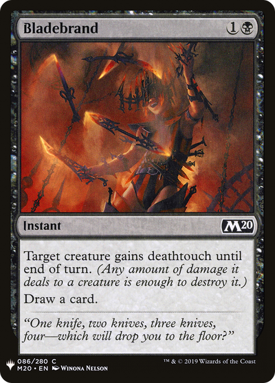 Bladebrand (86) (The List Reprints)