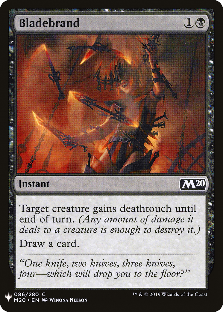 Bladebrand (86) (The List Reprints)