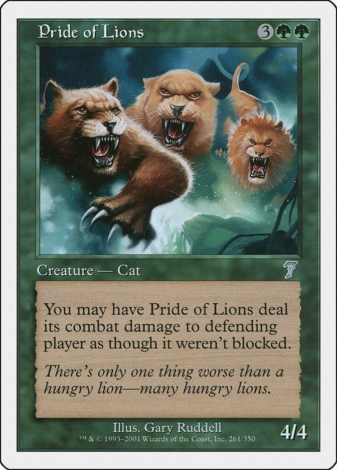Pride of Lions (261) (7th Edition)