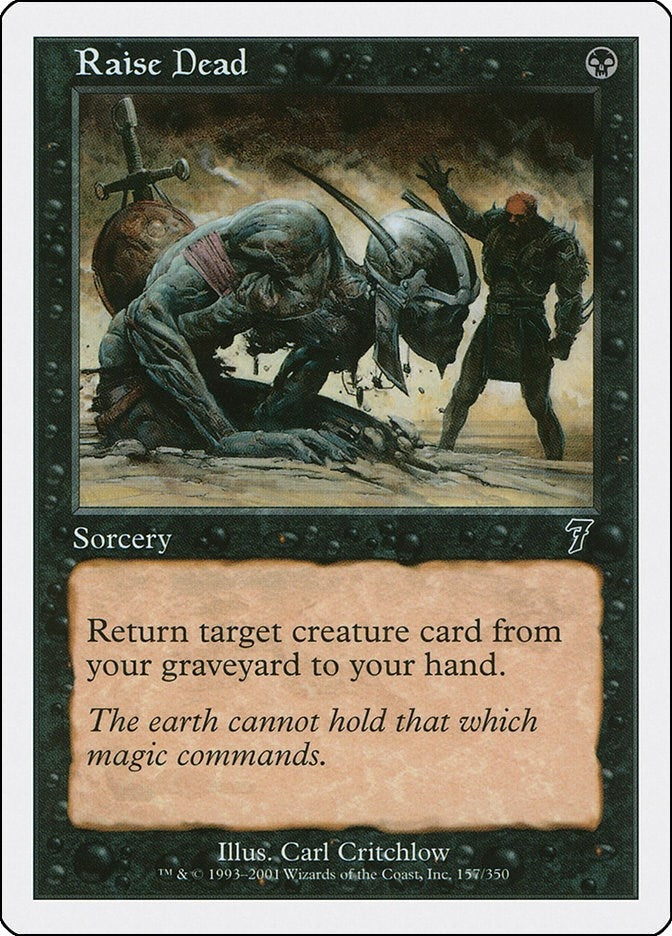 Raise Dead (157) (7th Edition)