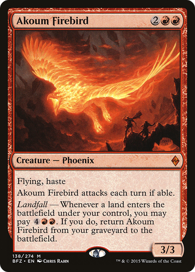 Akoum Firebird (138) (Battle for Zendikar)