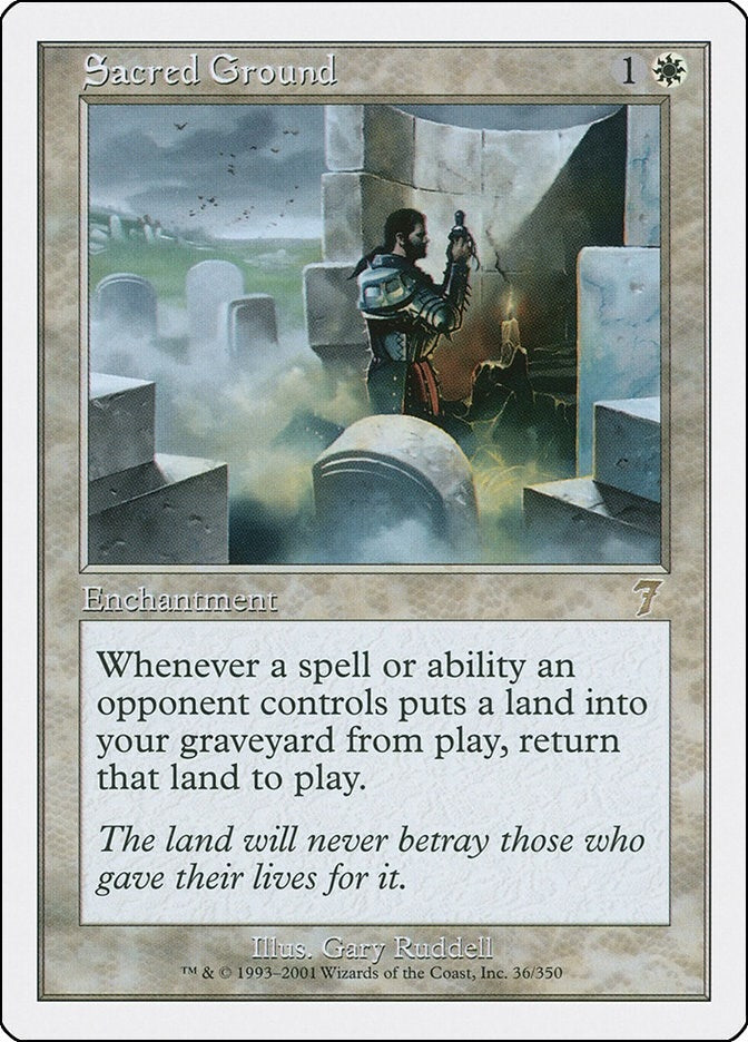 Sacred Ground (36) (7th Edition)