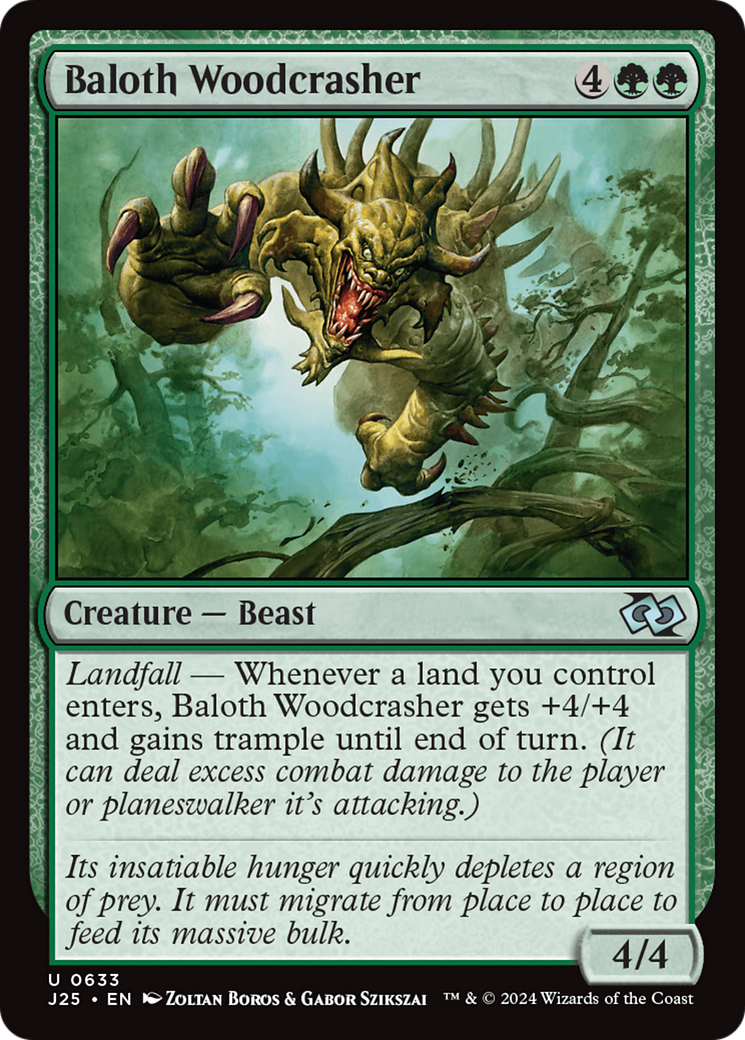 Baloth Woodcrasher (633) (Foundations Jumpstart)