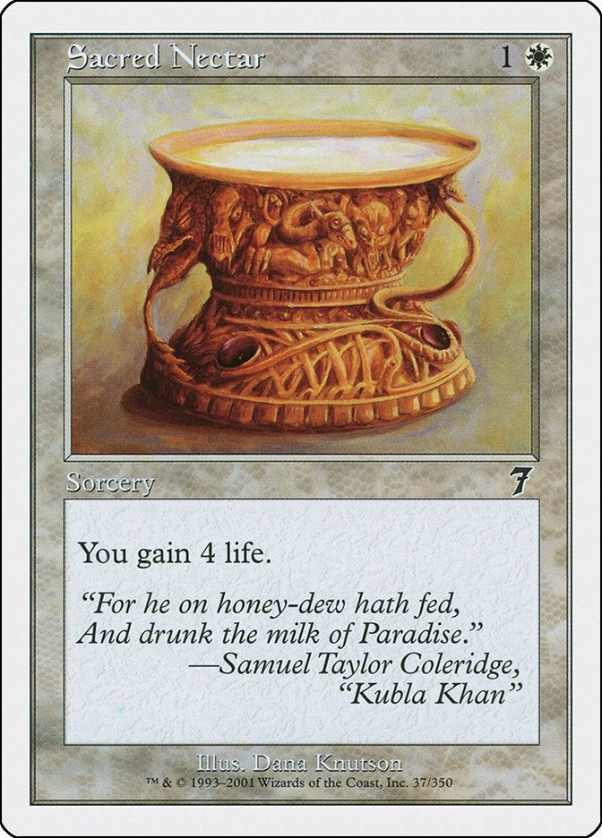 Image for Sacred Nectar (37) (7th Edition) - Magic: The Gathering