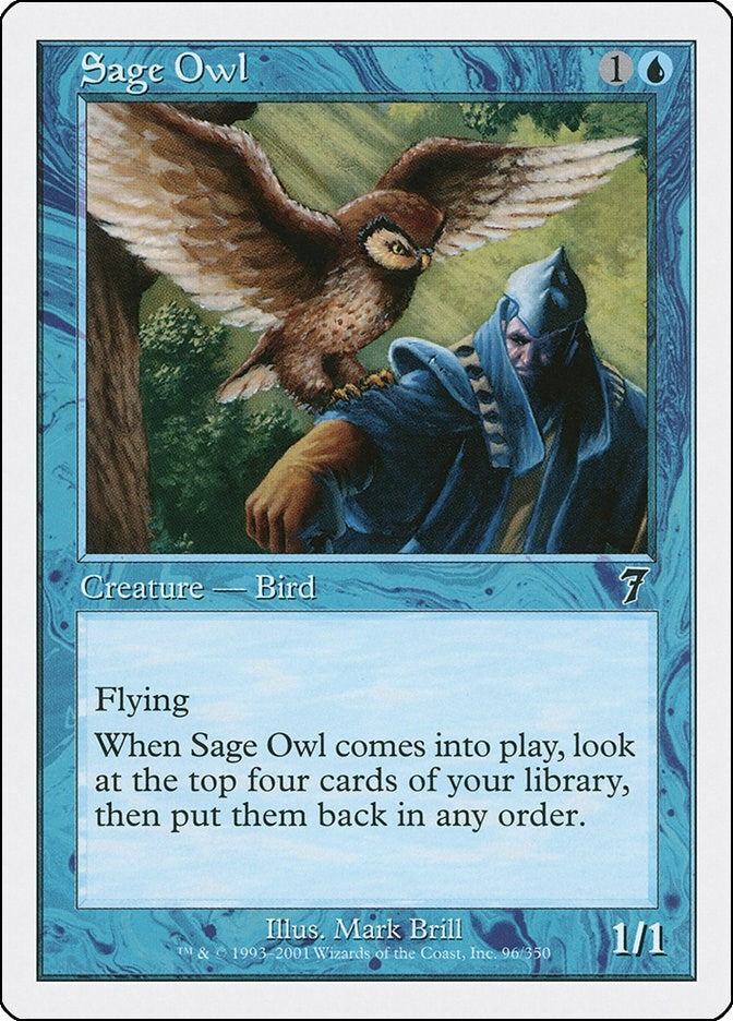 Sage Owl (96) (7th Edition)