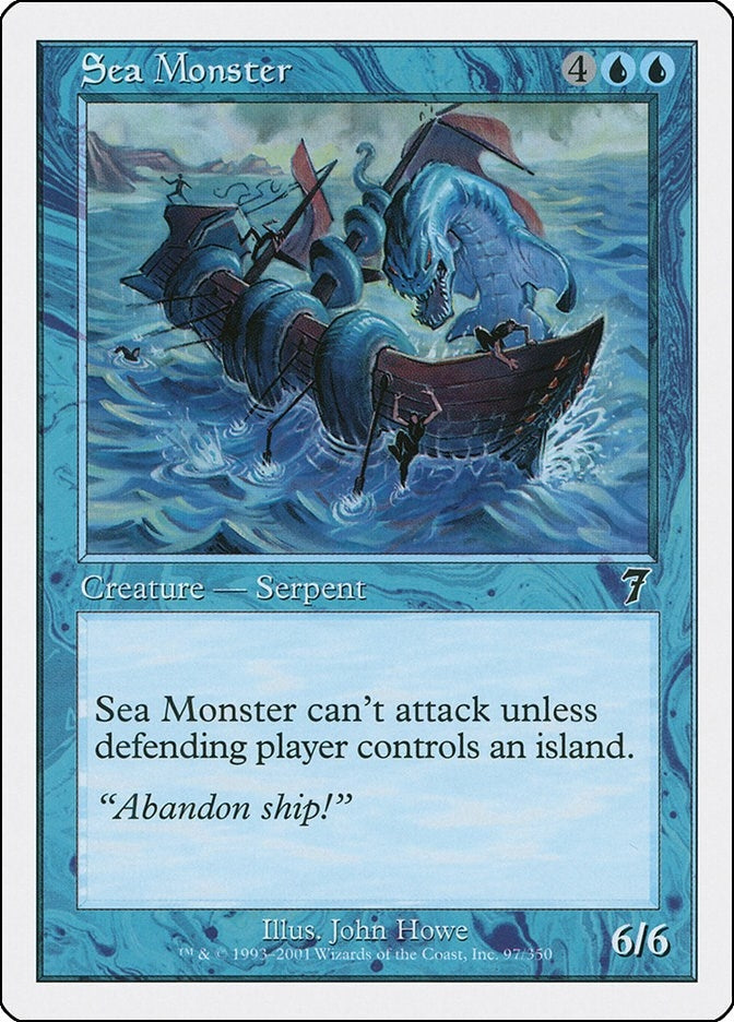 Sea Monster (97) (7th Edition)